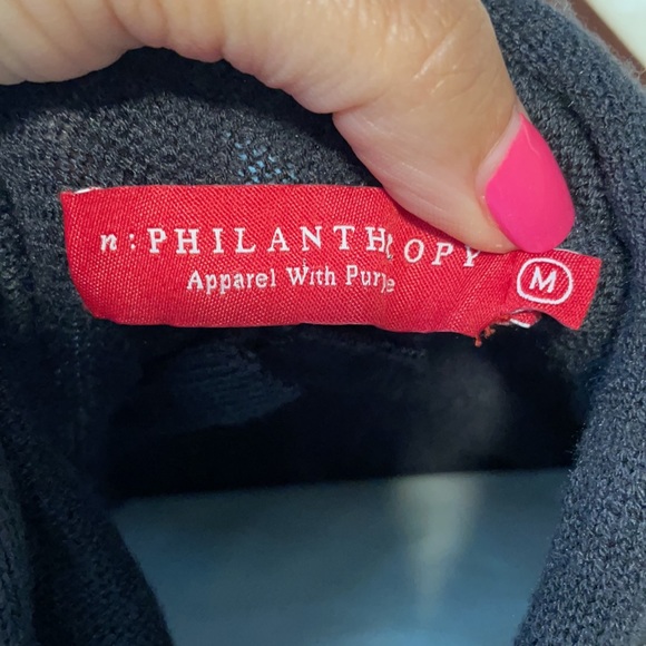 Zips in the back sweater by Philanthropy - Picture 9 of 9